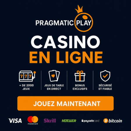 Pragmatic Play Casino en Ligne : Meilleurs Jeux et Sites 2026